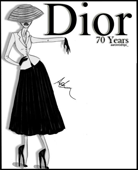 bocetos dior